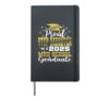 Proud Step Daughter of 2025 Class Med school Graduate Hardcover Journal, Black