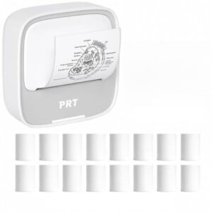 PRT Sticker Printer Bundle 16 Rolls Sticker Paper