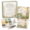 Psalms Themed Sea Glass Art Kit for Adults, Christian DIY Mosaic Craft