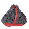 Pssopp Other Collectibles 8.7 Inch STEM Volcano Model with Smoke Light Effects for Science Project Dinosaur Diorama Classroom Display Eruption Volcano Toy, Large Set