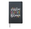 Psychologist Maslow Before Bloom Sped Teacher Classroom Hardcover Journal, Black