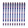 Puerto Rico Lanyard Keychain for Keys and Badges, Blue and White, 10-Pack