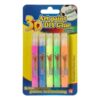 Puff Paint Pens 5 Count Large Capacity 3D Relief Kids Greeting Cards