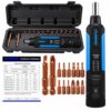 PUIBERS Torque Screwdriver Set, 10-80 in-lb 1/4" Drive Inch Pound Torque Wrench screwdriver, 16PCS Precision Driver Kit with S2 Steel Bits, Storage Case for Bike Repair, Electronics & DIY