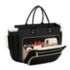 PU Leather Business Office Briefcase Large Capacity 18.9 Inch Work