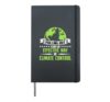 Pulling Out Is Not An Effective Nature Lover Global Warming Hardcover Journal, Black
