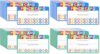 Punch Cards for Classroom, 480 Pack Kids Behavior Reward Punch Cards, Incentive Punch Card for kids, Business, Students, Teachers, 2 Styles