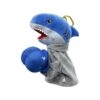 Punching Puppet Animal Boxing Puppet, Shark Puppets Kung Fu Husky Gloves with Sound, 2026 New Interactive Hand Puppets, Funny Gifts for Small Dogs and Cats (Grey)