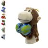 Punching Puppet Animal Boxing Puppet with Sound，Monkey-B
