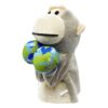 Punching Puppet Animal Boxing Toy,Shark Puppet Kung Fu Husky Gloves with Sound,2026 Interactive Hand Puppet for Small Dogs Cats Funny Gift, Monkey A