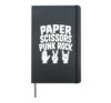 Punk Rock Hands Alternative Music Hardcover Journal, Black