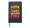 Punk Rock Lover Alternative Music Hardcover Journal, Black