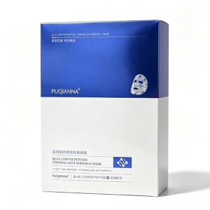 PUQIANNA Blue Copper Peptide Firming Anti-Wrinkle Face Mask