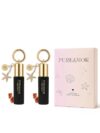 PUREAMOR Travel Size Pheromone Perfume for Women 2 Pack, Amber Noir Scent