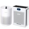 Purivortex Air Purifier Bundle, PX500 for Home up to 880 Sq Ft + PX700 for Large Rooms up to 2,640 Sq Ft with Pet Mode, White + White