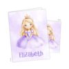 Purple Princess Fairytale Pocket Folder Gift Name Back to School Supplies Teacher Office Birthday Girl Boy Kids Custom Personalized