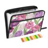 Purple Tulip Expanding File Folder with 13 Pockets, Zipper Accordion Filing Folders Document Organizer with Tabs for Office,School,Home