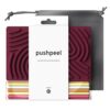 Pushpeel Sensory Activity Board: Silicone Fidget Toy for Calming, Stress, Anxiety, ADHD & Autism | Silent, No Mess | Kids 3+ & Adults | Includes Portable Travel Bag & 11 Strings