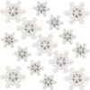 Push Pins 30pcs Decorative Resin Thumb Tacks Snowflake