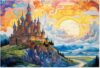 Puzzles for Adults 300 Pieces - Fairytale Castle Jigsaw Puzzle, Brain Teaser Fun Game