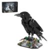 PuzzRyxius Raven Bird Building Set, MOC-217187 Animal Crow Collection Bricks for Home or Office Decor, STEM Building Blocks Gifts for Adult＆ Youth (357PCS)