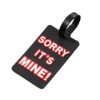 PVC Baggage Backpack Suitcase Luggage Travel Suitcase Label with Baggage Handbag Identifier Portable Luggage Label Backpack PVC with Id Name Address Card Identifier Travel