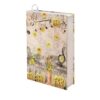 Pzuqiu Daisy Music Book Covers for Paperback Book Sox Sleeve Reusable School Supply Books Protector Textbook Jacket Back to School Essentials, 3 Pack