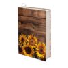 Pzuqiu Sunflower Board Stretchable Book Covers Protector 9x11 In Textbook Jackets Books Sox Washable Paperback Hardcover Book Cover for Women Girls, 4 Pack