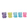 Qcwwy Bear Stress Ball Set Soft TPR Slow Rising Fidget Toys 5 Pack Cute Animal Hand Coordination Sensory Play for Kids Adults Anxiety Relief Desk Use