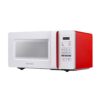 QERTYHJK Microwave Oven with Dial Timer, Stainless Steel, 1000-Watts,Memory Turntable-Microwave with Smart Sensor, Easy Clean Interior