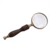QERTYHKK Handheld Magnifier Handle Reading Magnifying Glass for Book, Inspection, Coins, Rocks, Map, Crossword Puzzle
