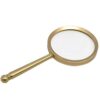 QERTYHKK Magnifier Reading Magnifying Glass for Book, Inspection, Coins, Rocks, Map, Crossword Puzzle