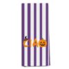 QGFM Italian Halloween Pumpkin Kitchen Towels 16x24 Inch