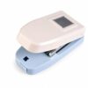 Qianly Stamp Punch Effortless Press Paper Punch with Close Mechanism-Hand Use Stamp Cutting Tool for Kids, Scrapbooking, Card Making, 30 25MM