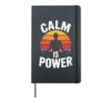 Qi Gong Meditation Energy Health Balance Hardcover Journal, Black