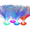 QINKYH Home Decoration AtmospheresParty Colorful Festival Starry Wedding Led Color Changing Stage FiberOptic Lamp　Color B