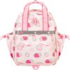 QIXIHU Toddler Backpack for Girls 2-4 Daycare Bag for Preschool, Strawberry