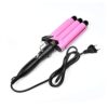 QOPCBCGN 3 Barrels Hair Curling Iron Automatic Perm Splint Ceramic Curler Professional Waver Styling Tools Styler Wand(M)