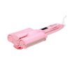 QOPCBCGN Ceramic Three Tubes Hair Curlers Digital Display Big Waver Curling Irons Curler Quick Heat Tool