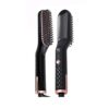 QOPCBCGN Hair Straightener Smoothing Brush Ceramic Heating Comb Men Beard Electric Straightening Iron