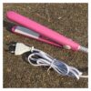 QOPCBCGN Mini Hair Straightener Iron Ceramic Straightening Corrugated Curling Styling Tools
