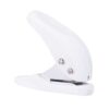 QOPCBCGN Punch Single Hole Puncher Mini Portable Manual Can 10 Sheets of Paper Multi-Function Student File Ticket Punching(OneColor)