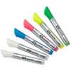 Quartet Dry Erase Markers, Glass Whiteboard Markers, Bullet Tip, Assorted Neon Colors, 6 Pack (79559Q)