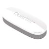 Quartet White Board Dry Erase Board Eraser, 5" x 2", Max Clean for Dry Erase Markers, Includes Magnetic Caddy Holder, Home School Supplies & Home Office Accessories, White/Gray (DFEB4)