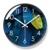 Quartz Circular Electronic Atmospheric Bedroom Silent Wall Home Decor Clock