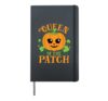 Queen Pumpkin of the Patch Matching Family Set Mom Halloween Hardcover Journal, Black