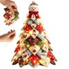 Quilted Christmas Tree DIY Kit - Light Up 3D Fabric | Soft Sewing Craft