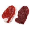 QUPLIZ 2pcs Realistic Fake Pork and Beef Slice Models