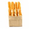 QUPLIZ Realistic Artificial Bread Model Set with Paper Bag