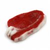 QUPLIZ Realistic Fake Raw Pork Slice Model PVC Food Display Prop